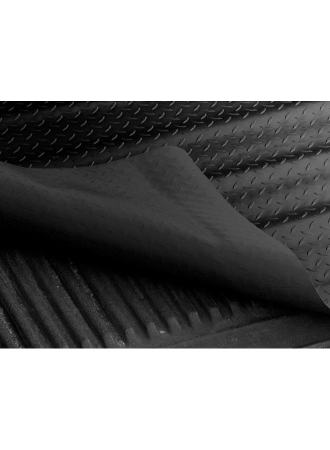 ARMORDILLO USA 8706213 Diamond Plate Rubber Truck Bed Mat - Black Fits 2009-2018 Dodge Ram 1500/2019-2022 1500 Classic 5.7 Feet (68.4") Short Bed Rambox Cargo Management System - Image 5