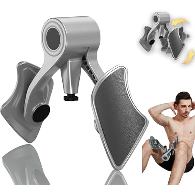 rayihni Men'S Kegel Trainer For Pelvic Floor Muscle Repair - Strength-Adjustable Sphincter Exerciser Thigh Master For Home And Office Fitness, For Women Men Valentine'S Day (Grey) - Image 1