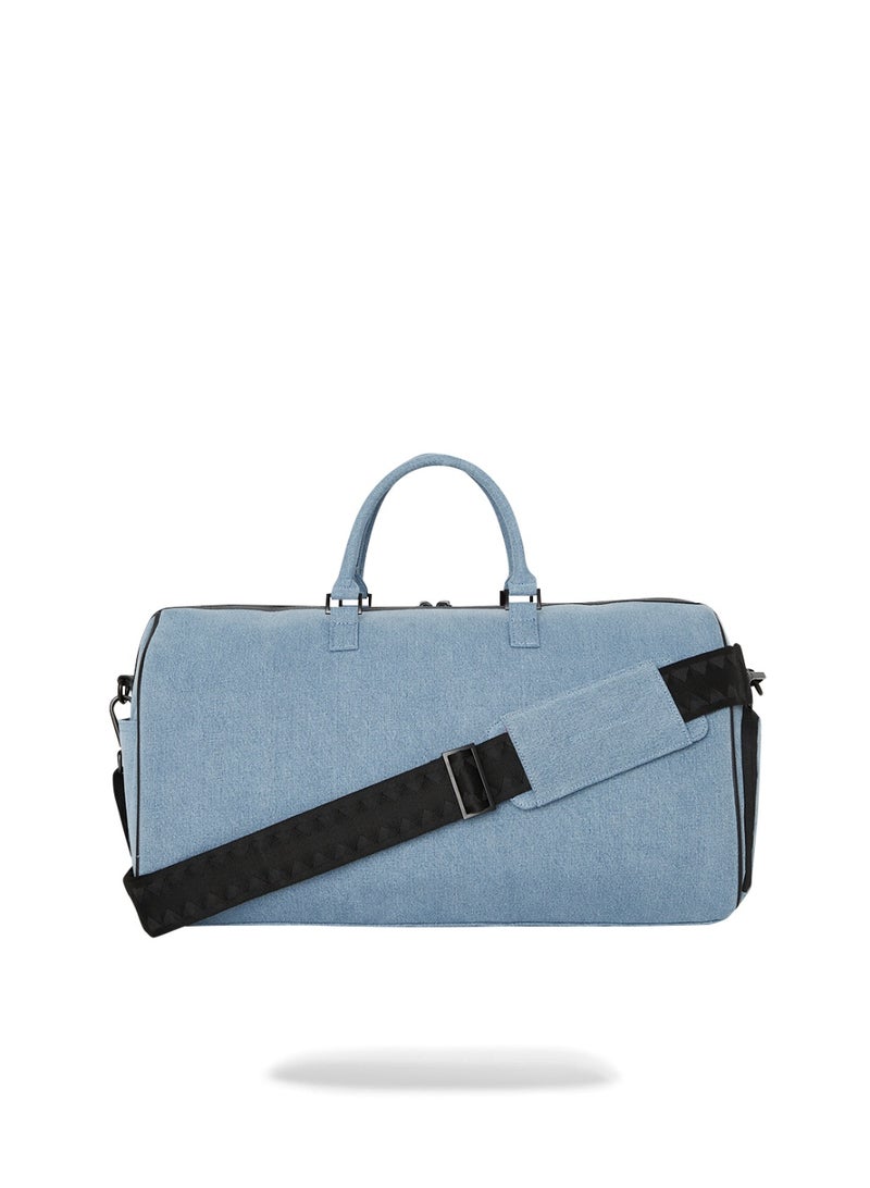 SPRAYGROUND DENIM SHARK DUFFLE  - Image 4
