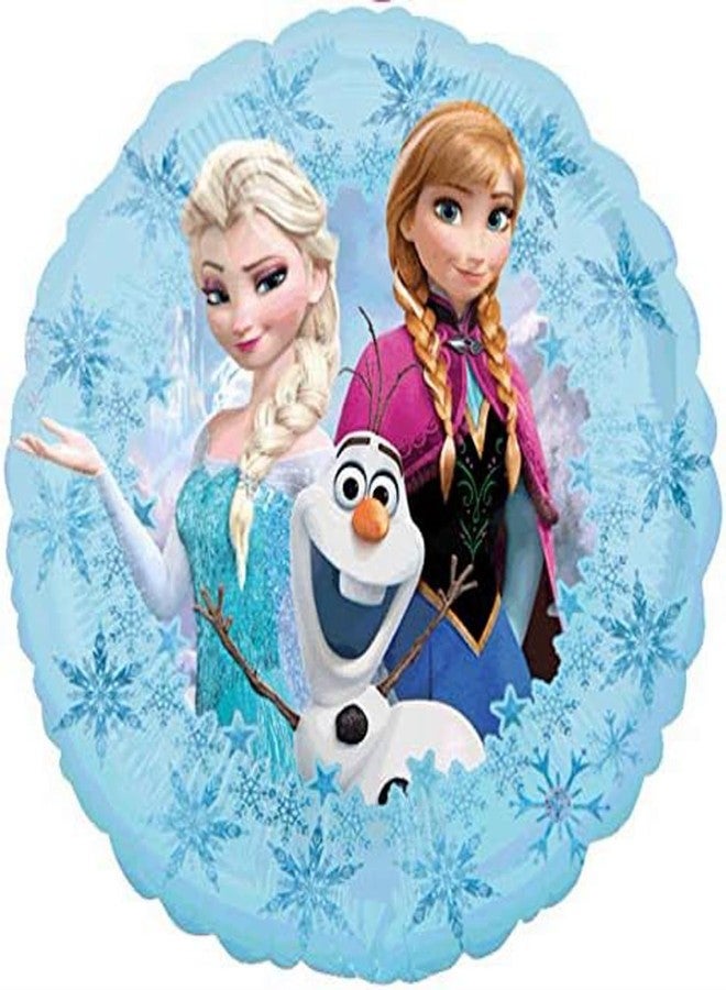 Anagram Frozen Elsa Anna and Olaf 5pc Birthday Party Supplies Balloon Bouquet Decorations, BQ_4233 - Image 4