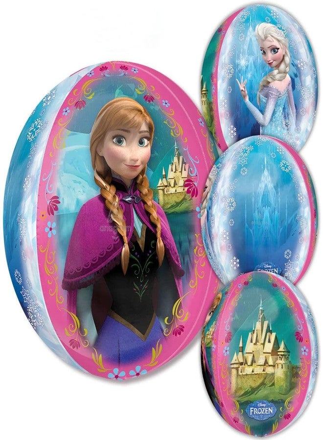 Anagram Frozen Elsa Anna and Olaf 5pc Birthday Party Supplies Balloon Bouquet Decorations, BQ_4233 - Image 3