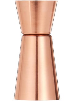 KEDGE Kedge Stainless Steel Copper Finish Peg Measure, 30/60 Ml Capacity, Chrome  - Image 1