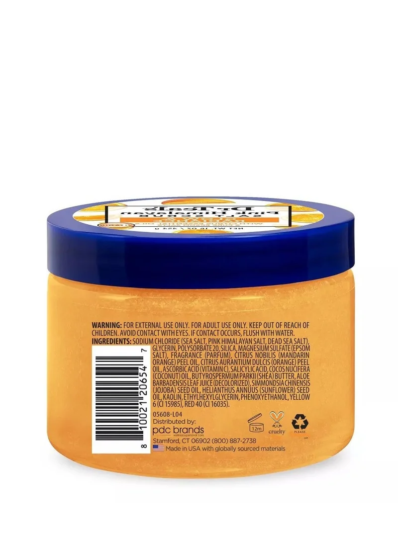 دكتور تيل Dr Teal's Epsom Salt Body Scrub Vitamin C 454g