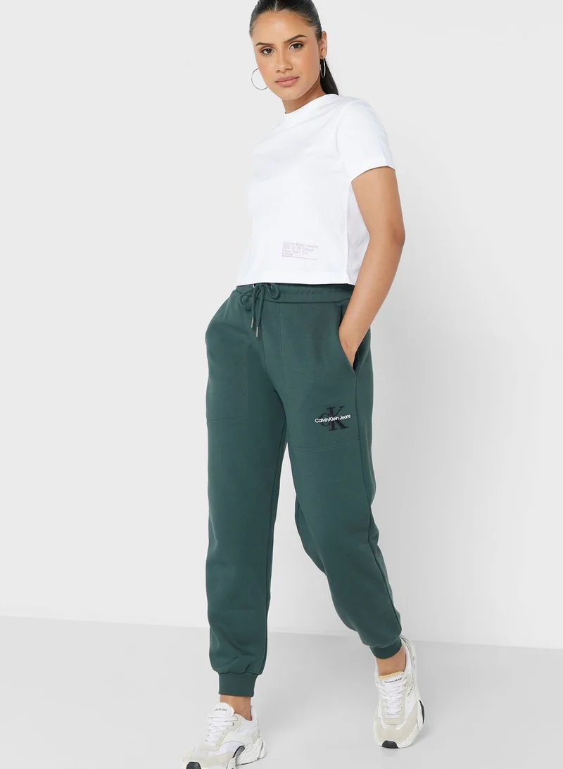 Calvin Klein Jeans High Waist Joggers