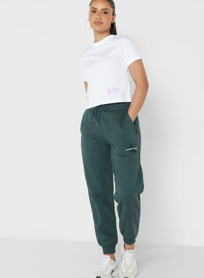 Calvin Klein Jeans High Waist Joggers