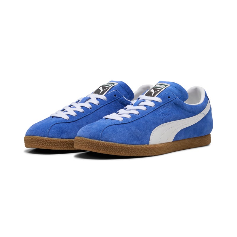 PUMA Brasil Mens Blue Sneakers - Image 4