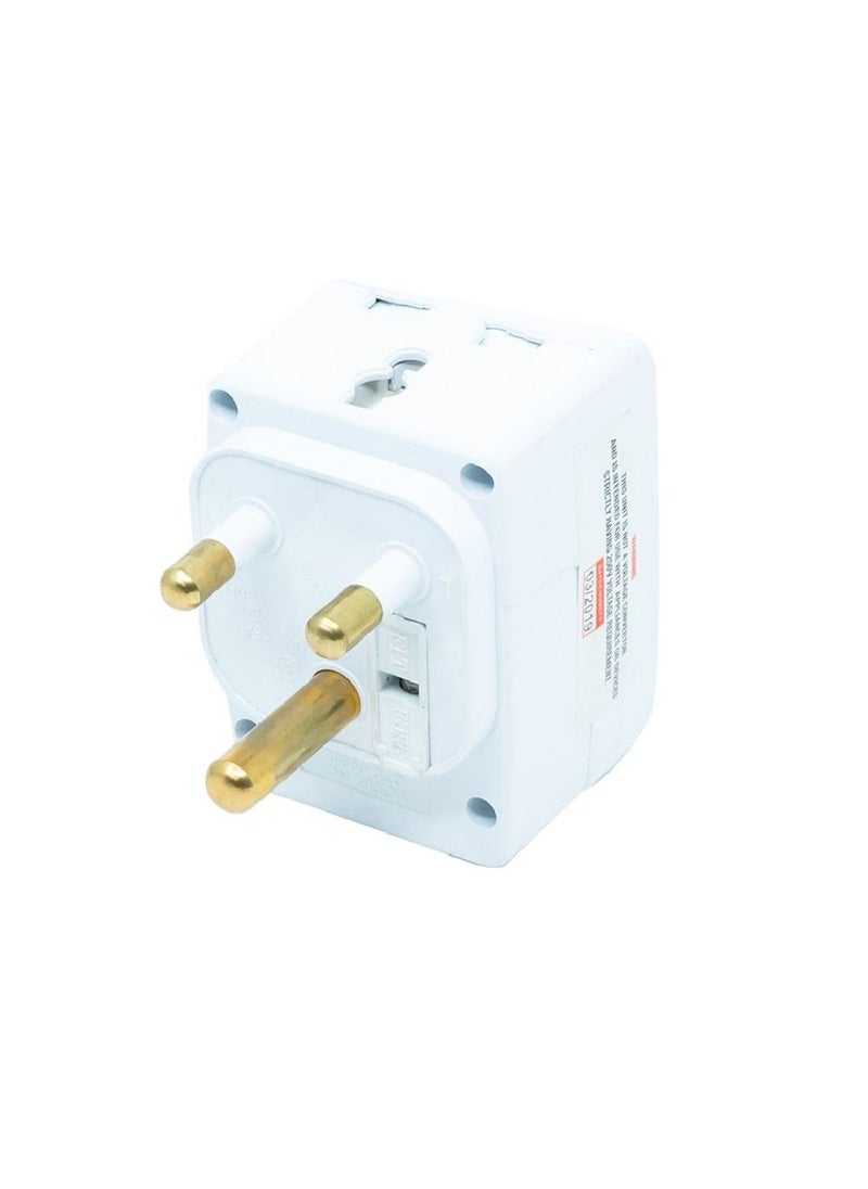 OSHTRACO Oshtraco 15 Amp 3 Way Socket Adapter With Neon  - Image 2