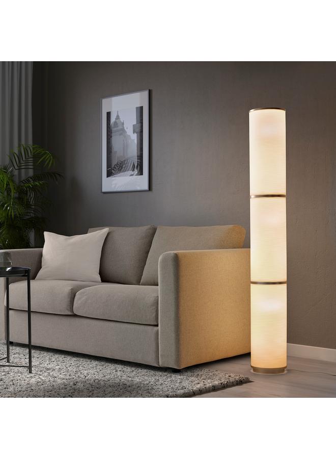 Zaboon Floor Lamp, White, 138 Cm - Image 2