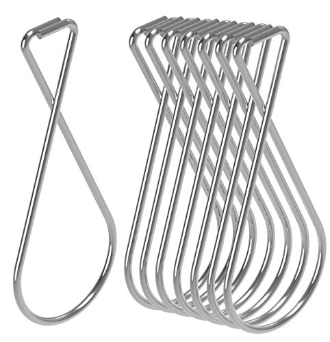 NACETURE Ceiling Hook Clips- 20 Pack Drop Ceiling Hanger Hooks Hanging on Suspended Ceiling Tile, Grid Clips Heavy Duty for Light Plant Office Home Stores Classroom and Wedding Decorations - Image 1