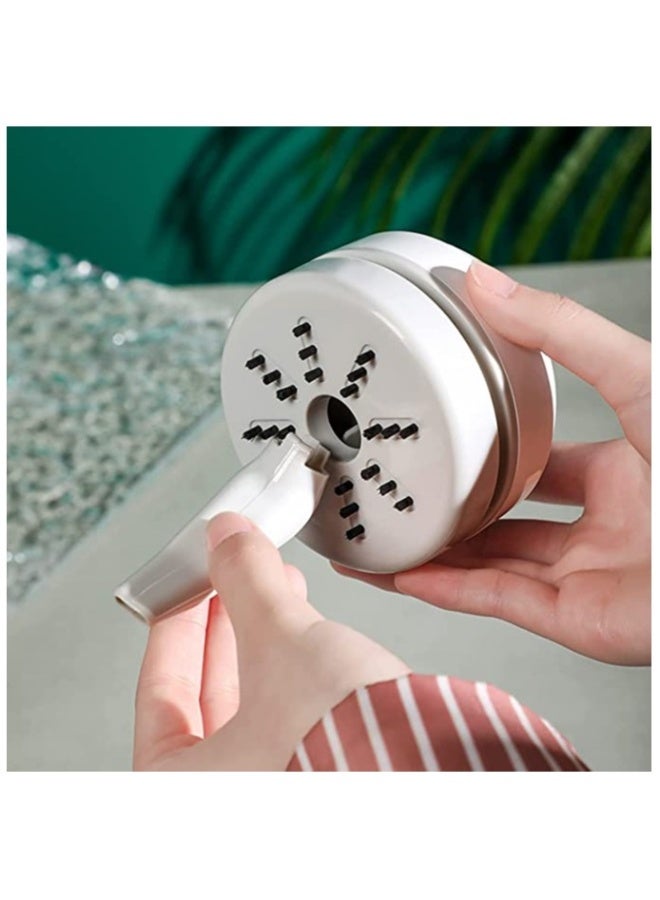 مكنسة كهربائية صغيرة للسطح، مكنسة متنقلة صغيرة تعمل بواسطة USB، هادئة، لالتقاط الأشياء الصغيرة مثل الفتات، ممحاة، شعر، ورقائق، مثالية للاستخدام في المنزل، المكتب، المطبخ، وآلات البيانو. - Image 3