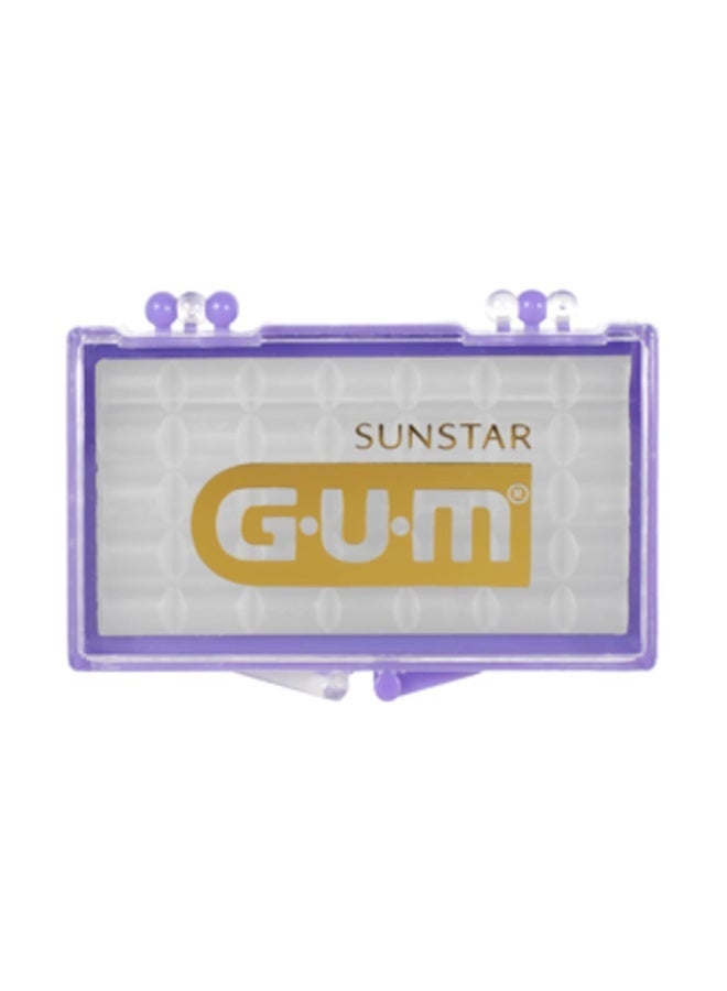 SUNSTAR GUM Ortho Wax for braces is formulated with a blend of Aloe Vera and Vitamin E #723 - Image 3