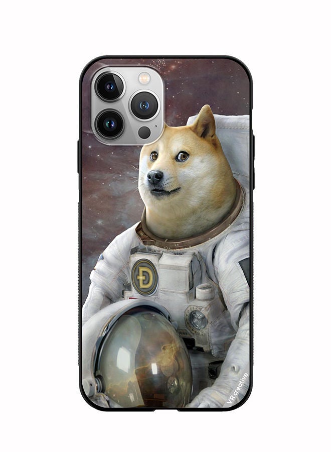 VR CREATIVE Protective Case Cover For Apple iPhone 12 Pro Max Doge To Space Design Multicolour - Image 1