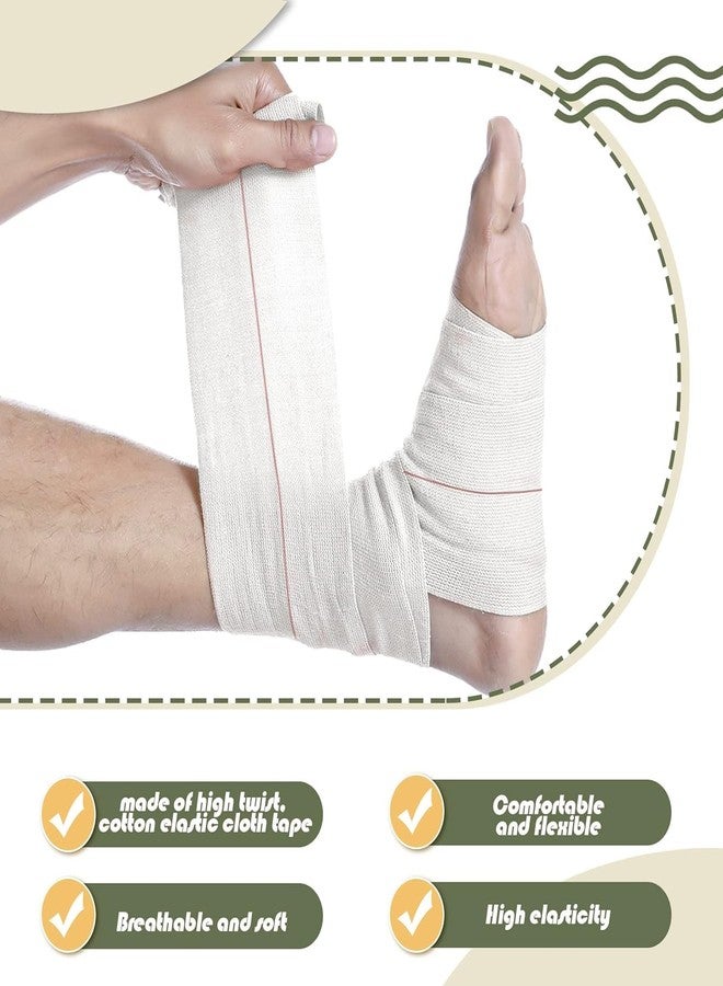 A-TAPE Cotton High Elastic Adhesive Bandage (10cm X 4.5m) - provides Compression, Support and Recovery - Image 5