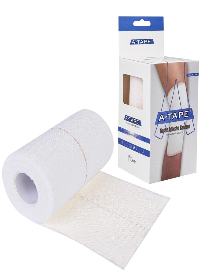 A-TAPE Cotton High Elastic Adhesive Bandage (10cm X 4.5m) - provides Compression, Support and Recovery - Image 1