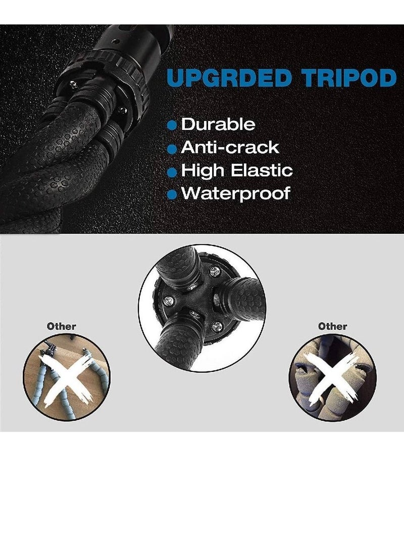 GENNEXT Premium Flexible Phone Tripod with Wireless Remote, Mini Tripod Stand for Camera GoPro/Mobile  - Image 4