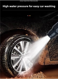 Nakhl Car Washing High Pressure Water Gun Nozzle,Garden Hose Nozzle Spray - High Pressure Metal Water Gun Sprinkler,Adjustable Metal Nozzle Garden Hose Sprinkler  - Image 4