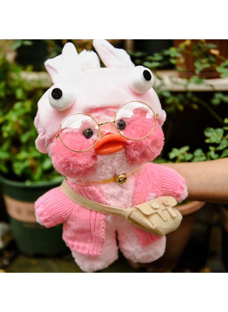 Cutie Cute Kawaii Plush Soft Duck Doll Korean Netred Supports Hyaluronic Acid Small Duck Doll Children's Toy For Birthday Gift 30cm  - Image 1