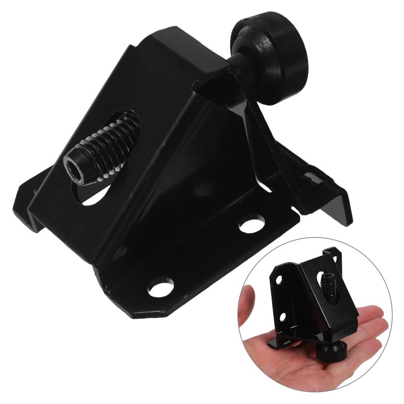 4pcs Heavy Duty Adjustable Furniture Levelers Cabinet Support Feet Non- Table Leg Levelers Height Extenders for Chairs and Cabinets Floor Protector Pads Black - Image 1