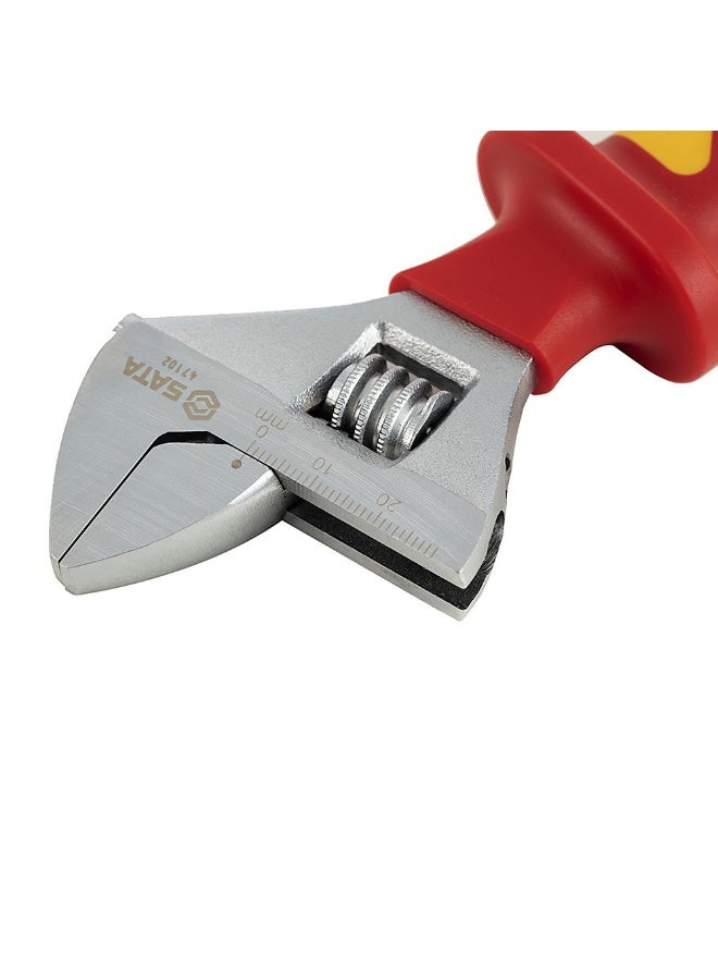 SATA ST47102SC VDE Insulated Adjustable Wrench 8" - Image 2