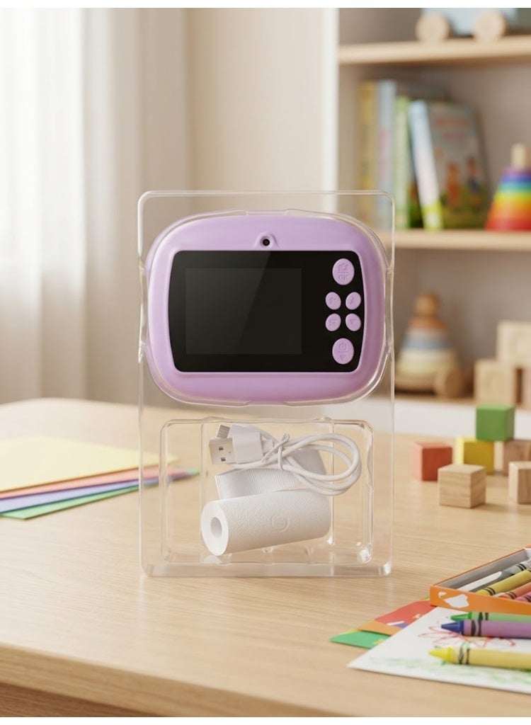 Kids Instant Print Camera | Instant Print Camera for Kids | Kids Camera with Instant Print | Kids Digital Print Camera | Kids Instant Camera | Instant Photo Camera for Kids | Kids Camera with Thermal Printer | Kids Thermal Print Camera | Inkless Kids Print Camera | Digital Camera for Kids with Printer | Kids Selfie Print Camera | Dual Lens Kids Camera | 12MP Kids Camera | 1080P HD Kids Camera | Kids Photo & Video Camera | Educational Camera for Kids | Creative Camera for Kids | Kids Drawing & Coloring Camera | Kids Camera with 3 Thermal Paper Rolls | Thermal Instant Print Camera for Kids - Image 3
