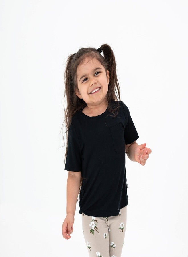 KYTE BABY Unisex Rayon Made from Bamboo Toddler Tee, (5T, Midnight) - Image 3