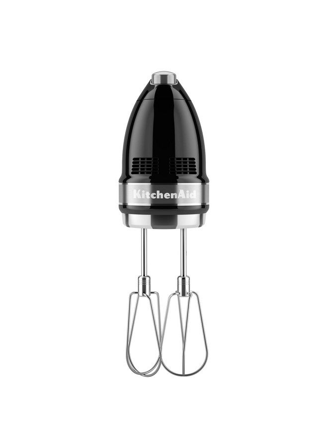 KitchenAid 9-Speed Digital Hand Mixer with Turbo Beater II Accessories and Pro Whisk - Onyx Black - Image 3