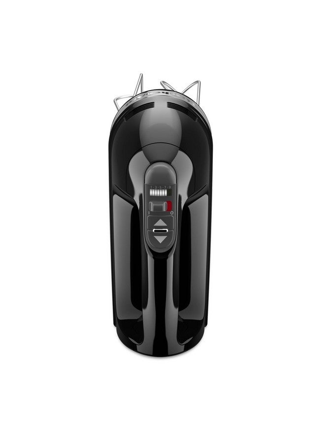 KitchenAid 9-Speed Digital Hand Mixer with Turbo Beater II Accessories and Pro Whisk - Onyx Black - Image 4