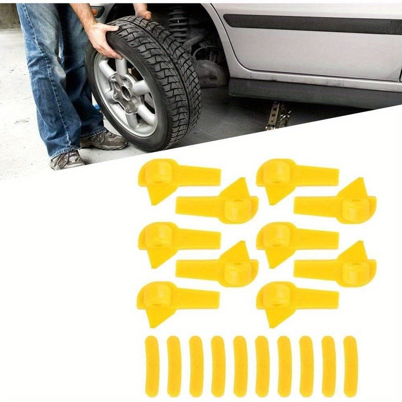 20pcs Tire Removal Head Set Wheel Flange Protector Duck Insert Rim Breaker Changer Machine Accessories - Image 4