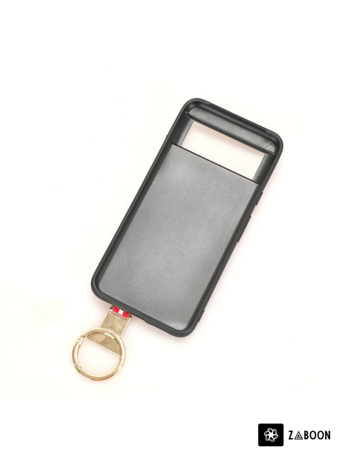 Zaboon Protective Case For Google Pixel 8 Wristband Leather Back - Image 2