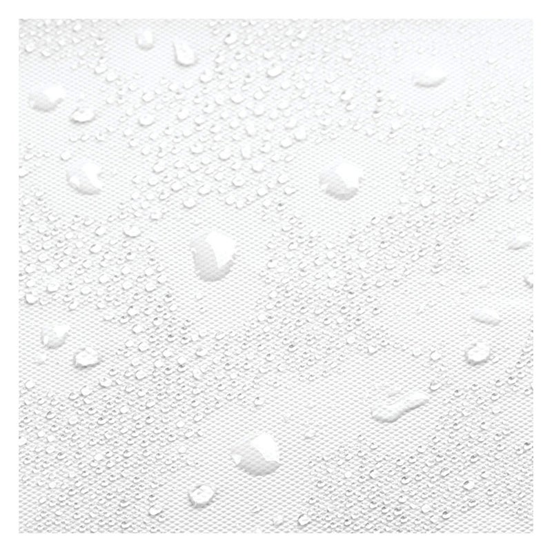 InterDesign iDesign PEVA Mold and Mildew Resistant Plastic Shower Curtain Liner for Use Alone or With Fabric Curtain, Set of 2, 72” x 72”, White - Image 5