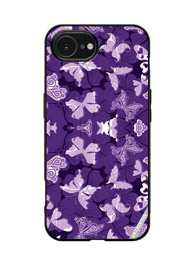 VR CREATIVE Protective Case Cover For Apple iPhone 16e Mix Pattern Design Multicolour