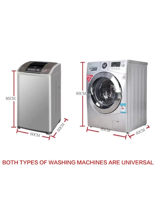 كفر غسالة أوتوماتيك دانتيل شيفون – تصميم ديكوري مستورد - Image 4