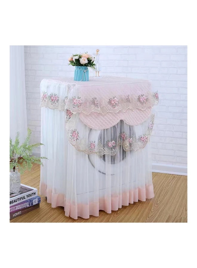 كفر غسالة أوتوماتيك دانتيل شيفون – تصميم ديكوري مستورد - Image 3