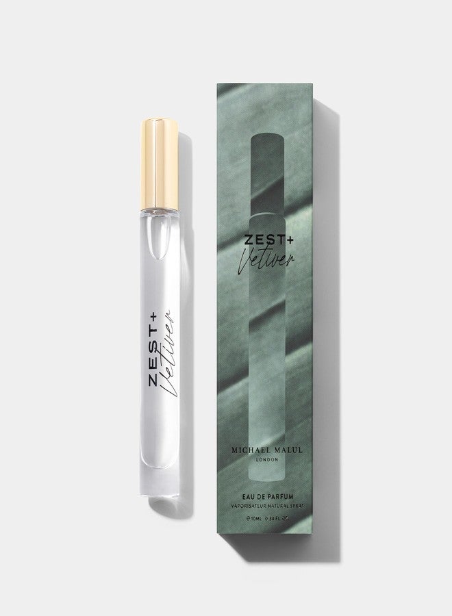 Michael Malul Zest + Vetiver- 10ml Travel Size - Image 1