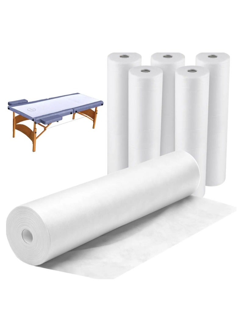 Elite Vip Disposable Bed Roll Sheet WHITE 80X180 25g HK-JQ01 6pcs- ctn - Image 1