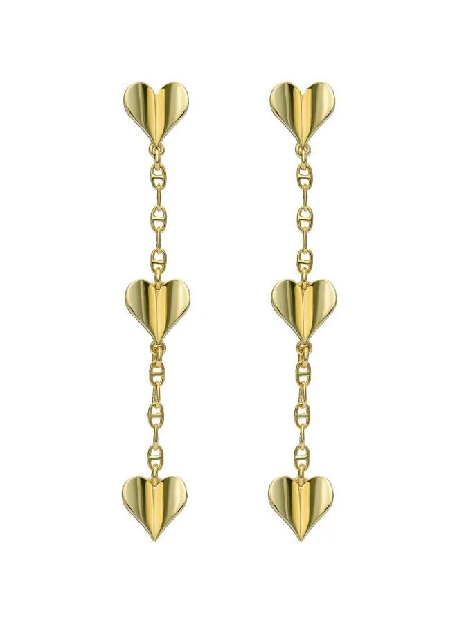 Ted Baker HELIN: Flutter Heart Drop Earrings