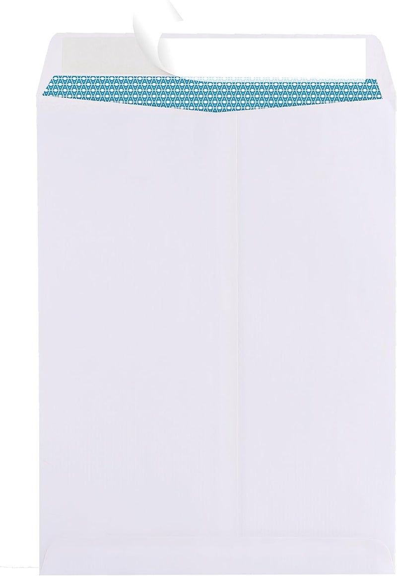 Aimoh 25 6 x 9 Self-Seal Security White Catalog Envelopes - 28lb, 25 Count, Security Tinted, Ultra Strong Quick-Seal, 6x9 inch (38169) - Image 2