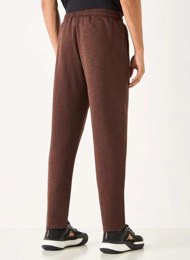 Kappa Kappa Track Pants with Drawstring Closure and Pockets