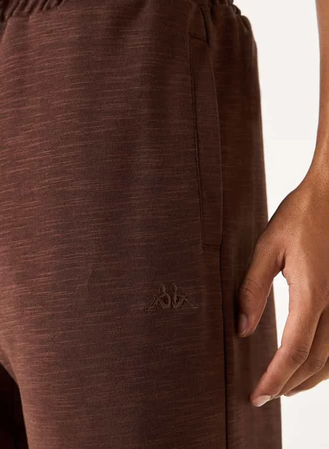 Kappa Kappa Track Pants with Drawstring Closure and Pockets