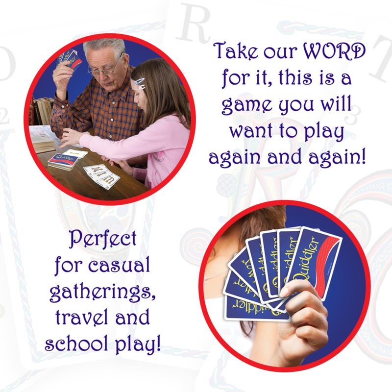 PlayMonster Quiddler Card Games for Kids - Playing Cards Word Games, Deck of Cards, Fun Family Games for Kids and Adults, Game Night, Travel Games, Multi-Player, Ages 8+ - Image 5