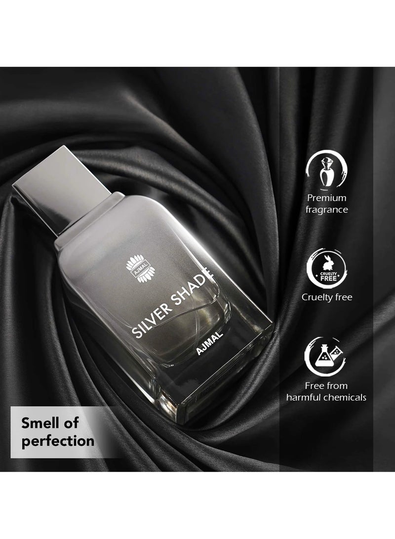 Ajmal Silver Shade Eau De Parfum For Men - 100 ML - Image 4