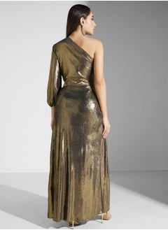 Ella Limited Edition Shimmer Dress With Cutout Detail  - Image 2