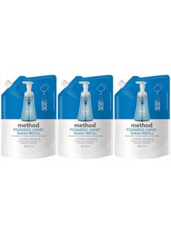 Method Foaming Hand Wash Refill Pouch, Sea Minerals, 28 Fl Oz (Pack of 3)  - Image 1