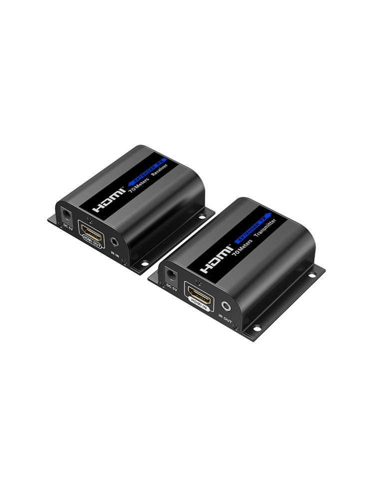 لينكينج ممدد HDMI لمسافة 70 متر عبر CAT6 بدقة 4K@30Hz بدون تأخير وذو جودة بصرية مثالية LKV372AE-4.0 من LENKENG - Image 2
