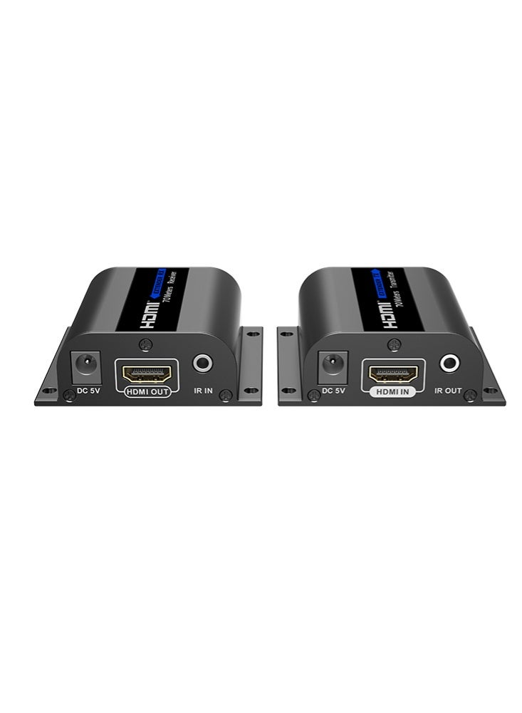 لينكينج ممدد HDMI لمسافة 70 متر عبر CAT6 بدقة 4K@30Hz بدون تأخير وذو جودة بصرية مثالية LKV372AE-4.0 من LENKENG - Image 3