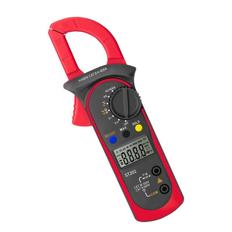 BESTonZON Digital Clamp Meter Multimeter Auto-Range Ac Dc Voltage Current Tester Electrical Ammeter for Household and Professional Use - Image 1