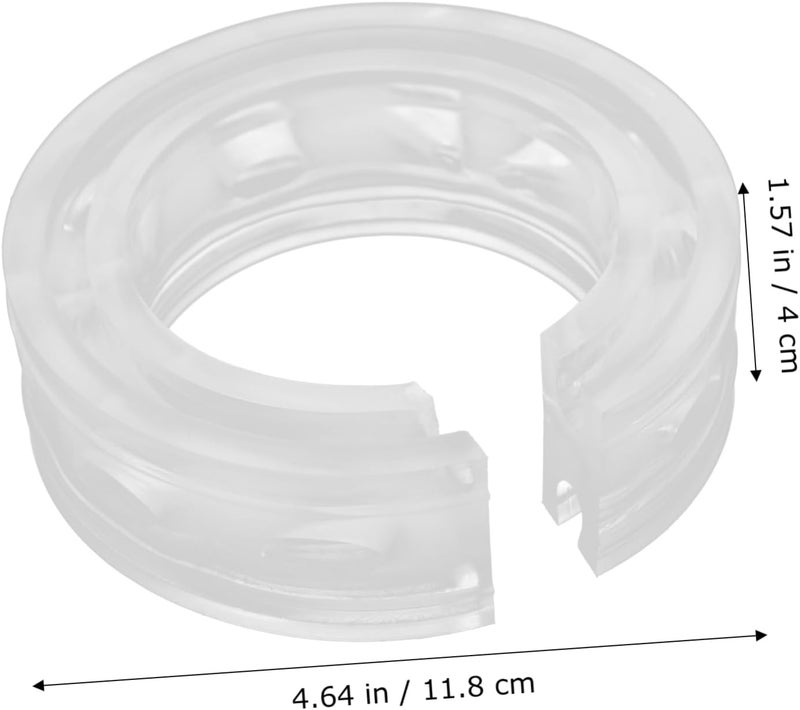 Ciieeo 1pc Transparent Car Spring Bumper Rubber Buffer for Enhanced Vehicle Stability and Comfort Shock Absorption Tool for Improved Ride Quality - Image 4