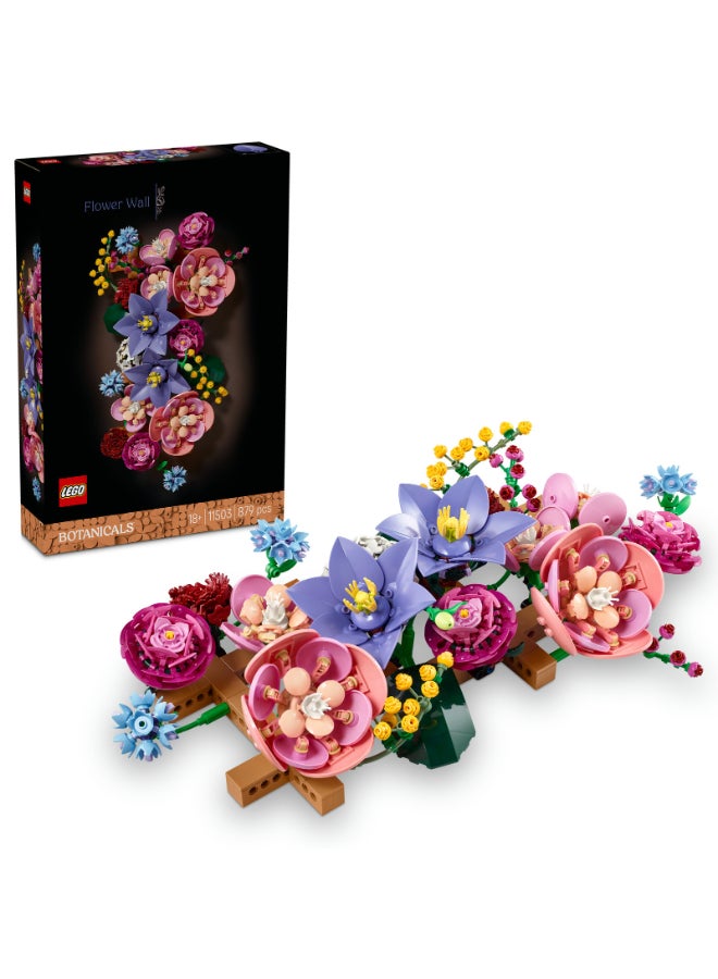 LEGO Botanicals Flower Wall Decor 11503 Building Set (879 Pieces) - Image 1