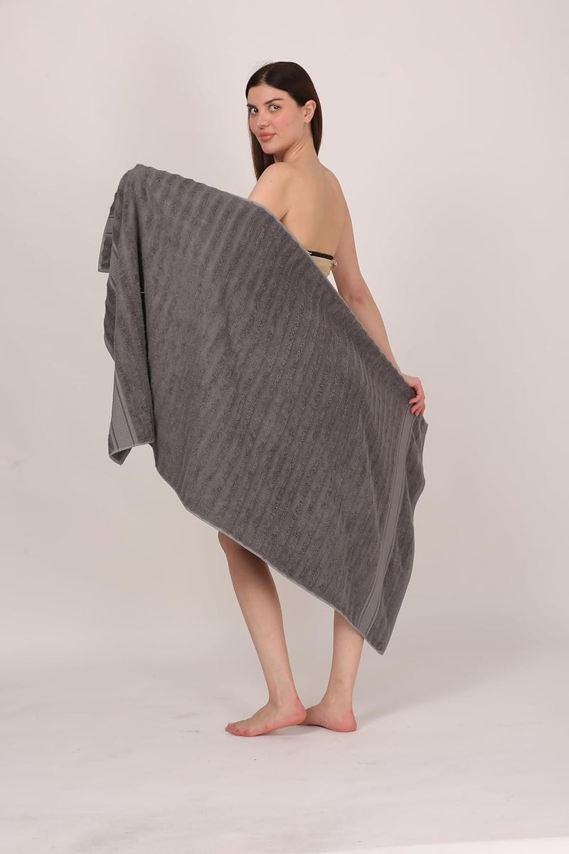 Dollar Bath Towels Bamboo 600 GSM Bath Towel Set Pack of 1 - Image 5