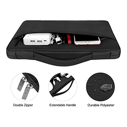MOSISO Compatible with MacBook Air 13 inch Case M1 Chip 2021 2020 2019 2018 Release A2337 A2179 A1932 Retina Display, Plastic Hard Shell Case&Bag&Keyboard Skin&Webcam Cover&Screen Film, Black - Image 5